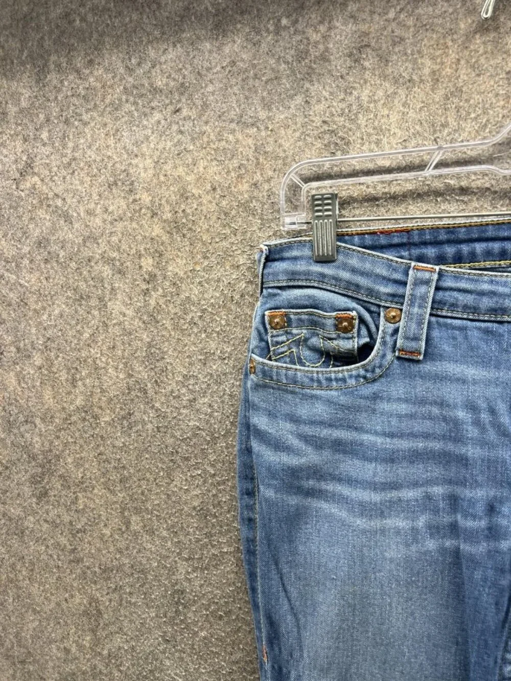 True Religion Curvy Skinny Jeans Womens 29 Blue Medium Wash Stretch Denim Pant